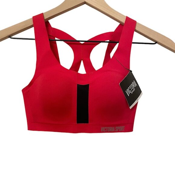 NWT Victoria's Secret Victoria Sport Angel Max Red Sports Bra 30A - Picture 3 of 12